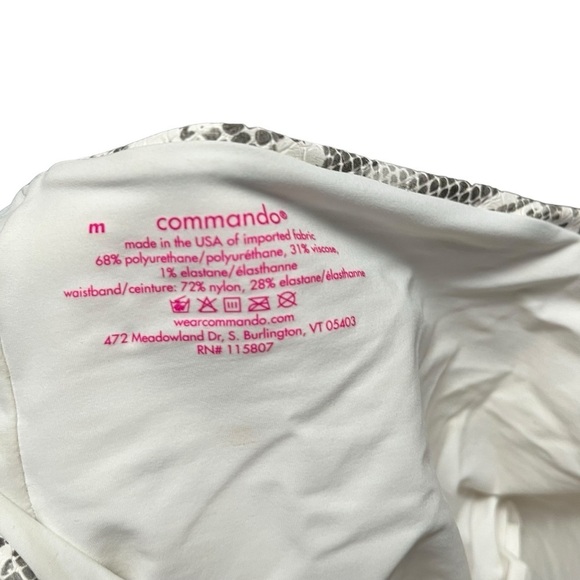 Commando Faux Leather Animal Snakeskin Legging - Picture 7 of 8